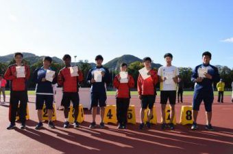 陸上記録会 終業式 札幌創成高等学校